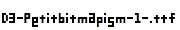 D3-Petitbitmapism-1-.ttf