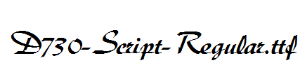 D730-Script-Regular.ttf