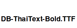 DB-ThaiText-Bold.ttf