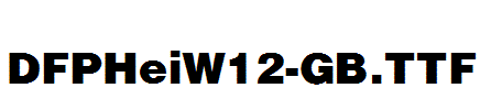 DFPHeiW12-GB.ttf