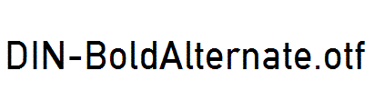 DIN-BoldAlternate.otf