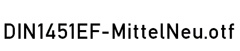 DIN1451EF-MittelNeu.otf