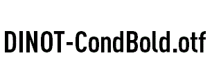 DINOT-CondBold.otf