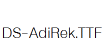 DS-AdiRek.ttf