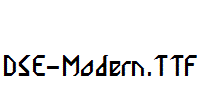 DSE-Modern.ttf