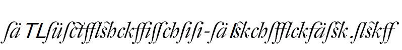 DTLFleischmann-DItalicAlt.otf