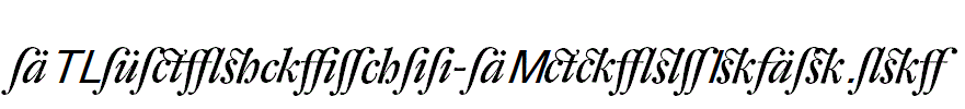 DTLFleischmann-DMediumItAlt.otf