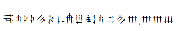 Daggers-Alphabet.ttf