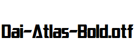Dai-Atlas-Bold.otf