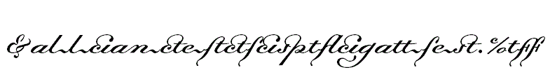 DallianceScriptLigatures.otf