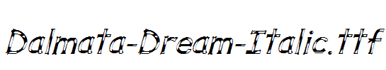 Dalmata-Dream-Italic