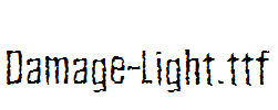 Damage-Light.otf