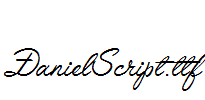 DanielScript.ttf