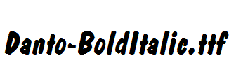 Danto-BoldItalic.ttf