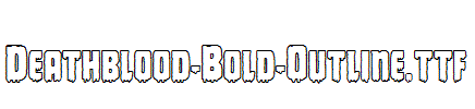 Deathblood-Bold-Outline