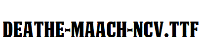 Deathe-Maach-NCV.ttf