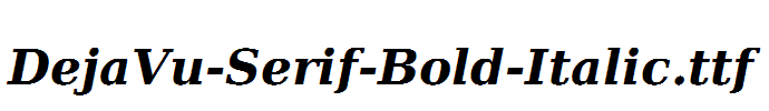 DejaVu-Serif-Bold-Italic.ttf