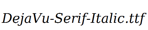 DejaVu-Serif-Italic.ttf