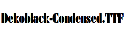 Dekoblack-Condensed.ttf