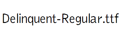 Delinquent-Regular