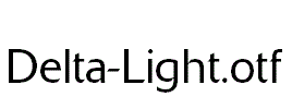 Delta-Light.otf