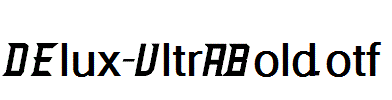 Delux-UltraBold.otf