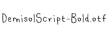 DemisolScript-Bold.otf