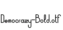 Democrazy-Bold
