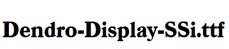 Dendro-Display-SSi.ttf