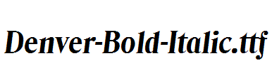 Denver-Bold-Italic.ttf