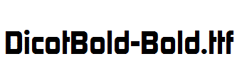DicotBold-Bold.ttf