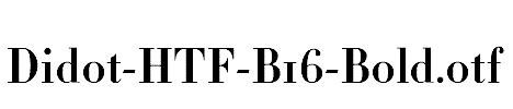 Didot-HTF-B16-Bold.otf