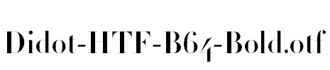 Didot-HTF-B64-Bold.otf