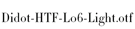 Didot-HTF-L06-Light.otf