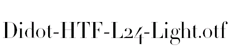 Didot-HTF-L24-Light.otf