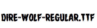 Dire-Wolf-Regular