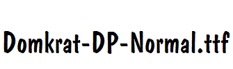 Domkrat-DP-Normal.ttf