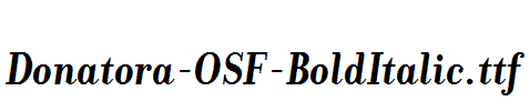 Donatora-OSF-BoldItalic.ttf