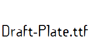 Draft-Plate.ttf