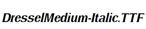 DresselMedium-Italic.ttf