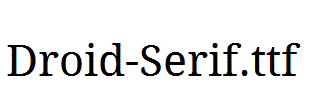 Droid-Serif
