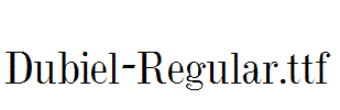 Dubiel-Regular.ttf