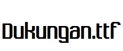 Dukungan.ttf