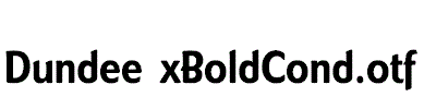 DundeeExBoldCond.otf