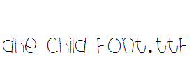 dhe-child-font
