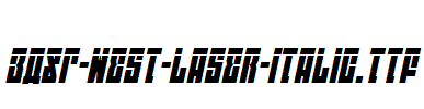 EAST-west-Laser-Italic.ttf