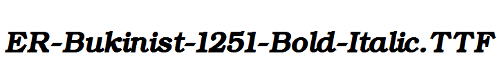 ER-Bukinist-1251-Bold-Italic.ttf