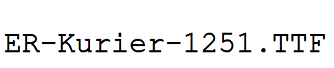 ER-Kurier-1251.ttf