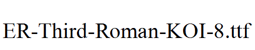 ER-Third-Roman-KOI-8.ttf