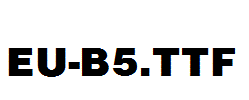 EU-B5.ttf